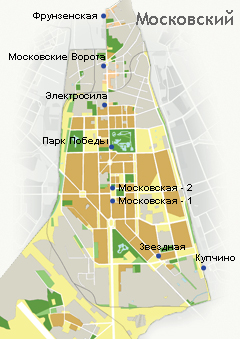 такси в московском районе